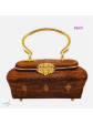 vintage lipao bag brown square nutural handmade thai premium